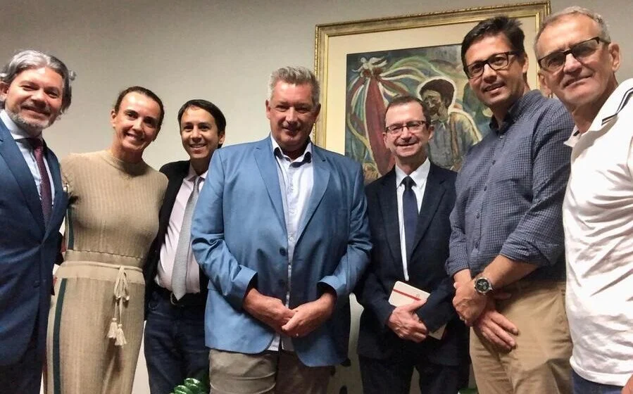 Comitiva equatoriana realiza visita técnica na Fundação InoversaSul Comitiva equatoriana realiza visita técnica na Fundação InoversaSul