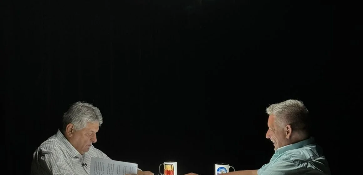 Linha de Fogo recebe o presidente da Fundação InoversaSul, professor Valter Schmitz Linha de Fogo recebe o presidente da Fundação InoversaSul, professor Valter Schmitz