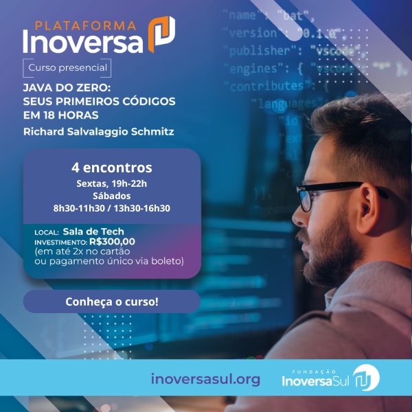 Java do zero: Seus primeiros códigos em 18 horas